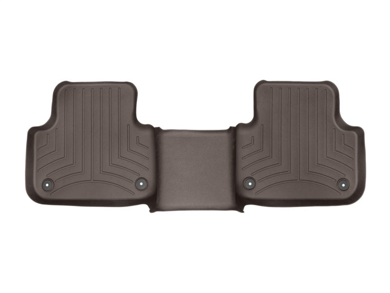 WeatherTech 2017+ Audi Q7 Rear FloorLiner - Cocoa