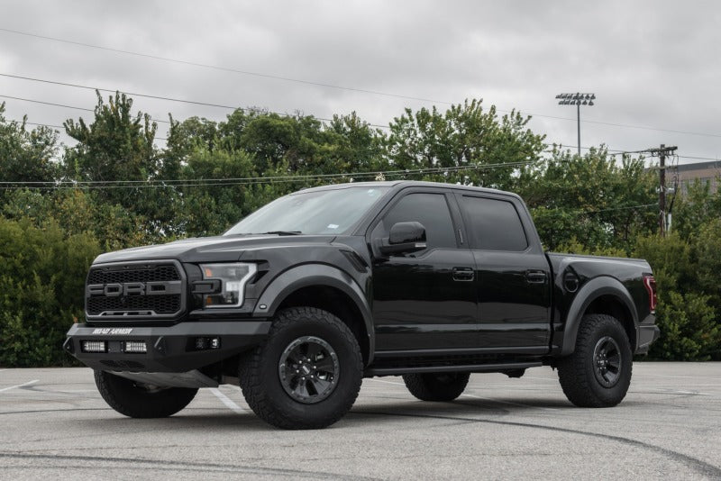 Road Armor 17-20 Ford Raptor Stealth Parachoques delantero sin cabrestante - Tex Blk