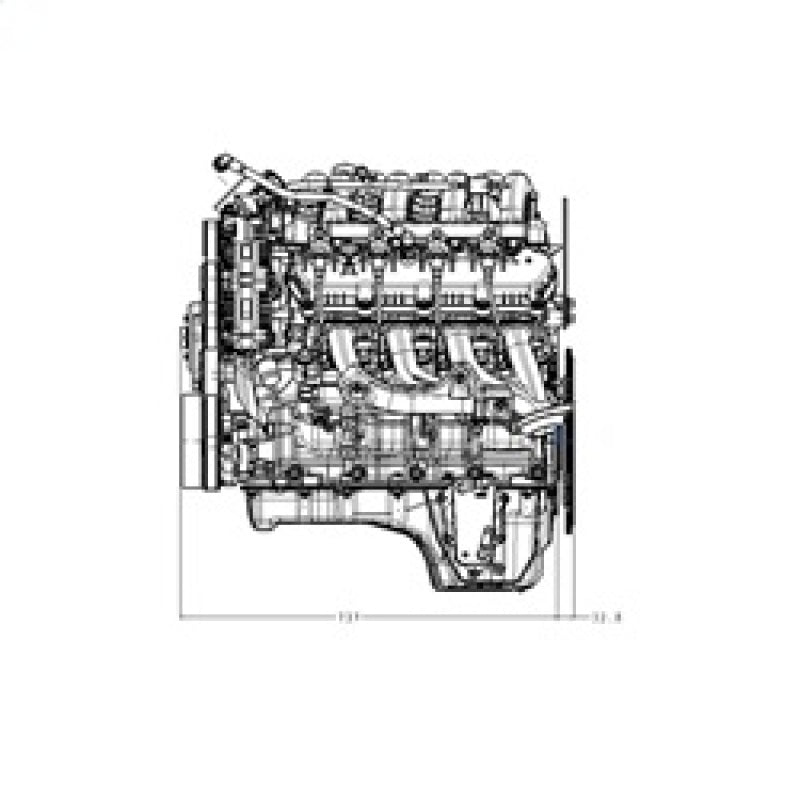 Motor armado Ford Racing 7.3L V8 Super Duty (Sin cancelación, sin devoluciones)