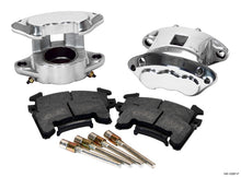 Cargar imagen en el visor de la galería, Wilwood D154 Front Caliper Kit -Polished 2.50in Piston 1.04in Rotor