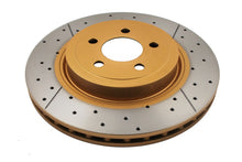 Cargar imagen en el visor de la galería, DBA 09-20 Dodge Challenger Rotor delantero perforado y ranurado Street Series