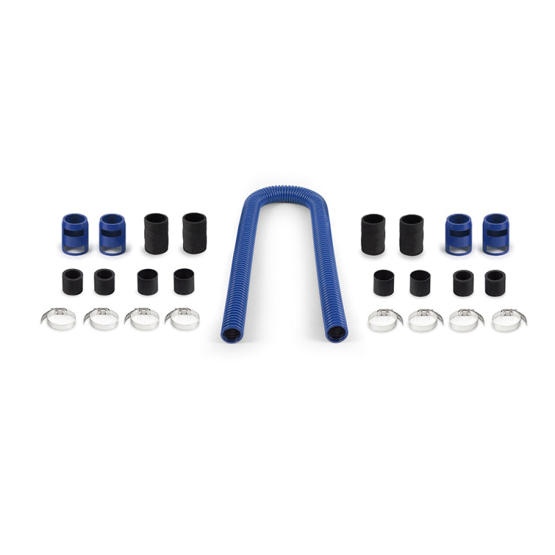 Mishimoto Kit de manguera universal flexible para radiador de 48 pulgadas - Azul