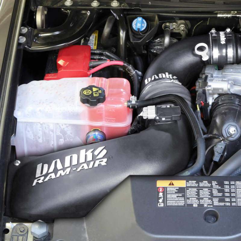 Banks Power 11-12 Chevy 6.6L LML Sistema de admisión de aire Ram - Filtro seco