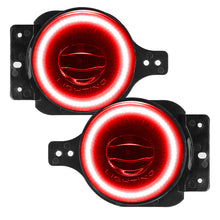 Cargar imagen en el visor de la galería, Oracle Jeep Wrangler JL/Gladiator JT Sport High Performance W LED Fog Lights - Red SEE WARRANTY