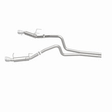 Cargar imagen en el visor de la galería, Magnaflow 2014 Ford Mustang V6 3.7L Comp Series Dual Split Rear Polished Stainless C/B Perf Exhaust
