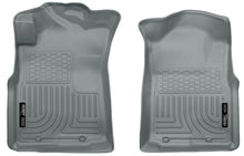 Cargar imagen en el visor de la galería, Husky Liners 05-15 Toyota Tacoma Crew/Extended/Standard Cab WeatherBeater Revestimientos de piso delanteros grises