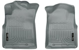 Husky Liners 05-15 Toyota Tacoma Crew/Extended/Standard Cab WeatherBeater Revestimientos de piso delanteros grises