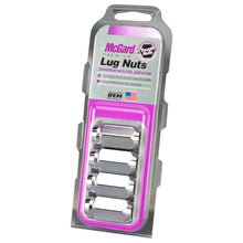 Cargar imagen en el visor de la galería, McGard Hex Lug Nut (Cone Seat) M14X1.5 / 22mm Hex / 1.635in. Length (4-Pack) - Chrome