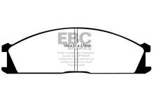 Cargar imagen en el visor de la galería, EBC 98-04 Nissan Frontier 2.4 2WD Greenstuff Front Brake Pads