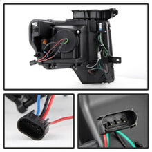 Cargar imagen en el visor de la galería, Spyder Ford F150 09-14 Projector Headlights Halogen Model- Light Bar DRL Chrm PRO-YD-FF15009-LBDRL-C
