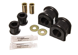 Energy Suspensión 07-11 Jeep Wrangler JK Juego de barra estabilizadora delantera negra de 31 mm y buje Endlink