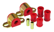 Cargar imagen en el visor de la galería, Prothane 67-81 Chevy Camaro/Firebird Rear Sway Bar Bushings - 13/16in 2-Bolt - Red