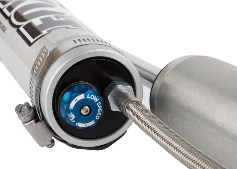 Fox 05+ Ford SD 2.0 Perf Series 10.1in Cuerpo liso R/R Amortiguador delantero CD Adj. (Alumbre) / Elevación de 4-5 pulgadas