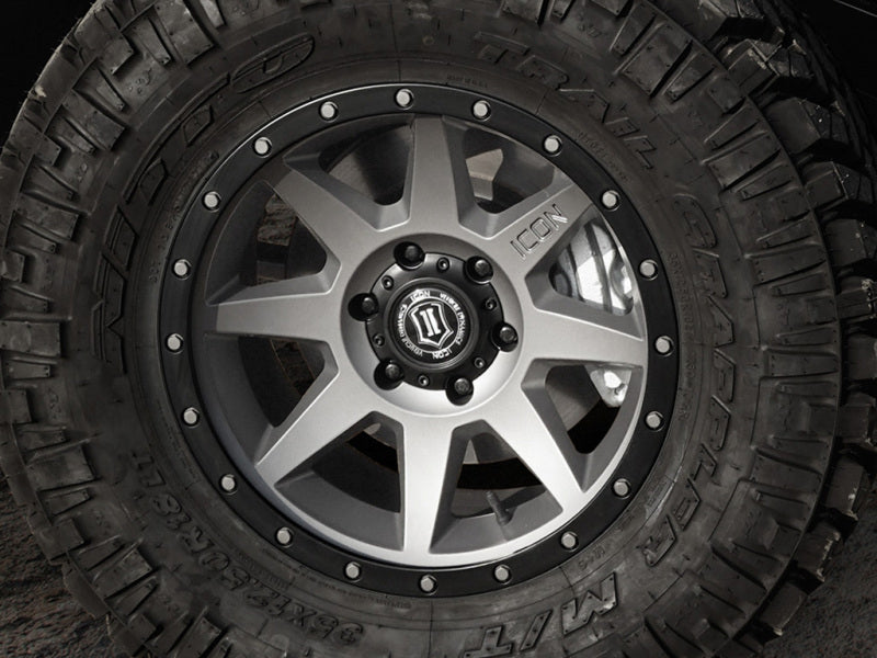 Kit de tuercas ICON Alloys negro - 12x1,5 - 24 tuercas con llave