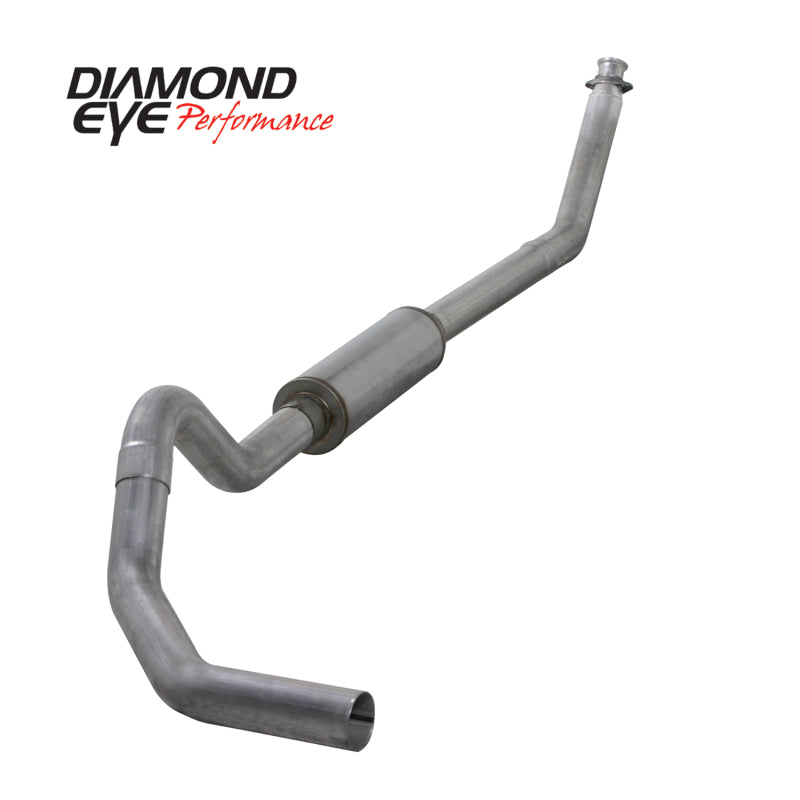KIT Diamond Eye 4in TB MFLR RPLCMENT TUBO SGL AL: 98.5 - 02 DODGE CUMMINS 5.9L