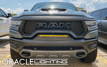 Cargar imagen en el visor de la galería, ORACLE Lighting 19-22 RAM Rebel/TRX Front Bumper Flush LED Light Bar System - Yellow SEE WARRANTY