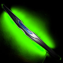 Cargar imagen en el visor de la galería, Oracle Chrysler Illuminated LED Sleek Wing - Green SEE WARRANTY