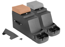 Cargar imagen en el visor de la galería, Rugged Ridge Stereo Security Console Gray 76-95 Jeep CJ / Jeep Wrangler