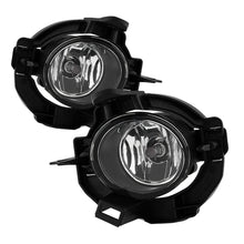 Cargar imagen en el visor de la galería, Spyder Nissan Rogue 2008-2013 OEM Fog Lights W/Cover and Switch Clear FL-NRO07-C