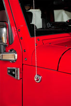 Cargar imagen en el visor de la galería, Rugged Ridge Antenna Base Cover Chrome 07-18 Jeep Wrangler