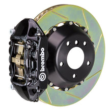 Cargar imagen en el visor de la galería, Brembo 93-98 Supra Trasero GT BBK 4 pistones fundidos 380x28 2 piezas rotor ranurado tipo 1-negro