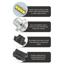 Cargar imagen en el visor de la galería, Oracle 9005 4000 Lumen LED Headlight Bulbs (Pair) - 6000K SEE WARRANTY