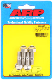 ARP 5/16-24 X 1.250 SS Kit de perno de polea de bomba de agua hexagonal