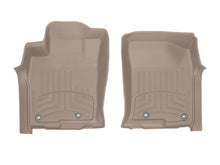 Cargar imagen en el visor de la galería, WeatherTech 2013+ Toyota 4Runner Front FloorLiner HP - Tan