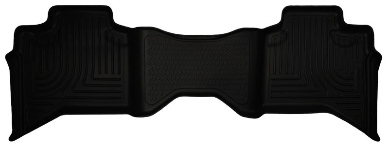 Husky Liners 02-08 Dodge Ram 1500 Crew Cab WeatherBeater Revestimientos de piso para segundo asiento, color negro
