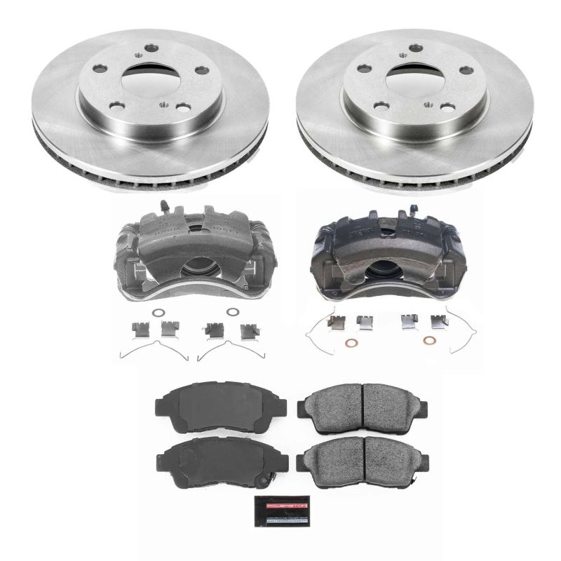 Power Stop 97-01 Toyota Camry Front Autospecialty Brake Kit w/Calipers