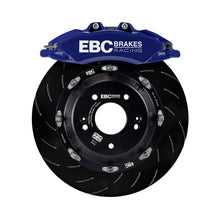 Cargar imagen en el visor de la galería, EBC Racing 2019+ BMW M235i (F44) Azul 6 pistones Apollo pinzas 355 mm rotores delantero grande kit de freno