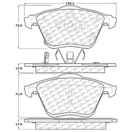 StopTech Street Touring 06-07 Mazda 6 Front Brake Pads