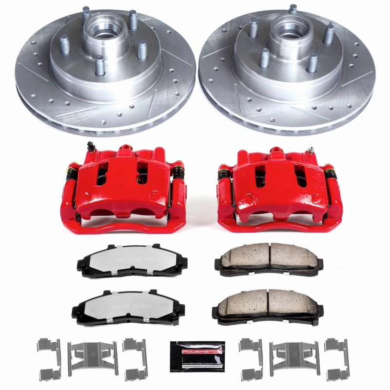 Power Stop 97-95 Ford Ranger Front Z36 Truck & Tow Brake Kit w/Calipers