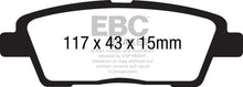 Cargar imagen en el visor de la galería, EBC 10-11 Hyundai Genesis 3.8 Yellowstuff Rear Brake Pads