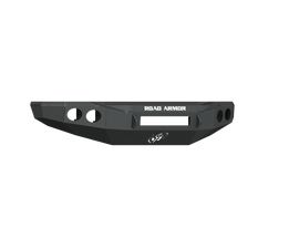 Road Armor 19-20 Chevy 4500HD/5500HD Parachoques delantero sin cabrestante Stealth con puertos de luz redondos, Tex Blk