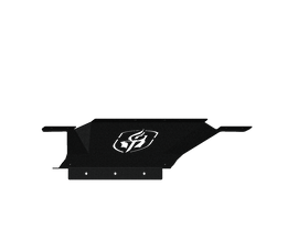Road Armor 19-20 Chevy 1500 SPARTAN Placa protectora atornillada para parachoques delantero - Tex Blk