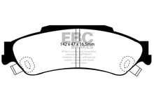 Cargar imagen en el visor de la galería, EBC 98-05 Chevrolet Blazer 4.3 2WD Yellowstuff Rear Brake Pads