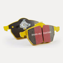 EBC Brakes Yellowstuff Front Disc Brake Pad Set for Porsche 911 1989-1998, 928, 944, 968