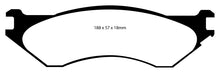 Cargar imagen en el visor de la galería, EBC 06-11 Dodge Ram 1500 Mega Cab 2WD Yellowstuff Rear Brake Pads