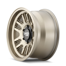 Cargar imagen en el visor de la galería, Dirty Life 9310 Canyon 17x9 / 5x139.7 BP / 0mm Offset / 108.1mm Hub Rueda de oro satinado