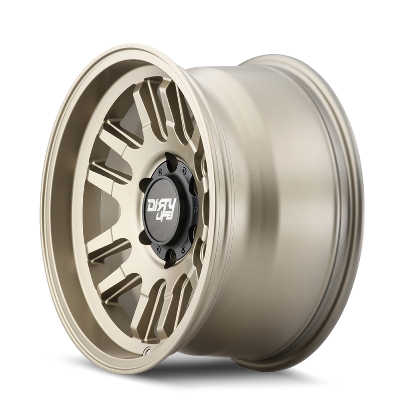 Dirty Life 9310 Canyon 17x9 / 6x139.7 BP / -12mm Offset / 106mm Hub Rueda de oro satinado