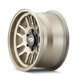 Dirty Life 9310 Canyon 17x9 / 5x127 BP / -38mm Offset / 71.5mm Hub Satin Gold Wheel