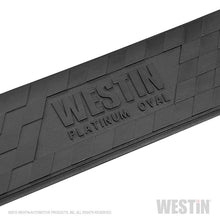 Cargar imagen en el visor de la galería, Westin 18-22 Jeep Wrangler JLU 4dr Platinum 4 Oval Nerf Step Bars - Tex. Blk