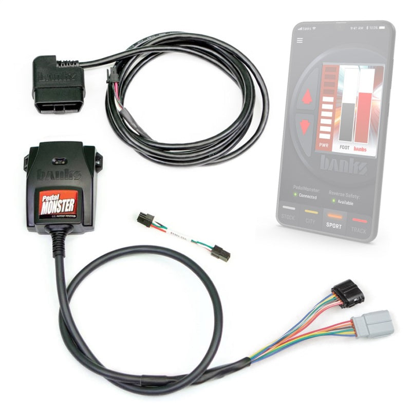 Banks Power Pedal Monster Throttle Sensitivity Booster (independiente) - Uso con teléfono
