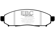 Cargar imagen en el visor de la galería, EBC 05+ Nissan Frontier 2.5 2WD Ultimax2 Front Brake Pads