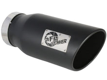 Cargar imagen en el visor de la galería, Sistema de escape aFe Large Bore-HD de 5 pulgadas 409SS DPF-Back con punta negra 19-20 camionetas diésel Ram L6-6.7L (td)