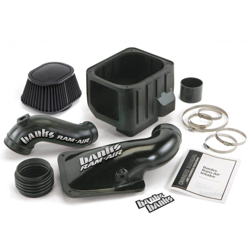 Banks Power 01-04 Chevy 6.6L LB7 Sistema de admisión Ram-Air - Filtro seco