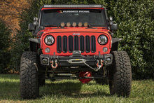 Cargar imagen en el visor de la galería, Rugged Ridge 07-18 Jeep Wrangler JK Arcus Front Bumper Set w/Tray &amp; Hooks