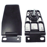 Black Right Liftgate Hinge for 91/95 Jeep YJ Wrangler or 97/06 Jeep TJ Wrangler
