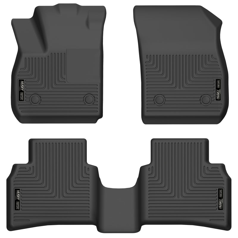 Husky Liners 21-22 Buick Envision Weatherbeater Revestimientos de piso para asiento delantero y segundo, color negro